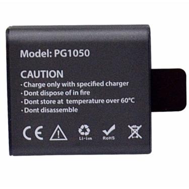 Imagem de Bateria Eken Pg1050 Li-Ion 3.7 V 1050Mah Extra Para Câmera H9r H9rs H6s Sjcam H9rs S60 M10
