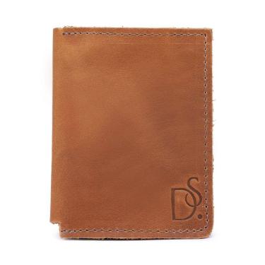 Imagem de Carteira Masculina Couro Moderna Slim Porta Cartao Documento Cedulas Compacta Resistente