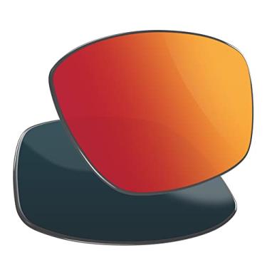 Imagem de Vaep Lentes de reposição polarizadas para óculos de sol Costa Del Mar Cut 06S9048 - Vermelho tijolo