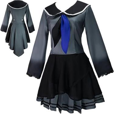 Imagem de TFRVMA Asahina Mafuyu Cosplay Costume Project Sekai Colorful Stage Cosplay Asahina Mafuyu Dress Party Halloween Suit
