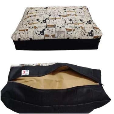 Imagem de Colchão Pet Tecido Impermeável Para Cães E Gatos - Canil