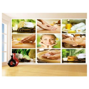 Imagem de Papel De Parede 3D Relax Spa Massagem Estética 3,5M Rlx093