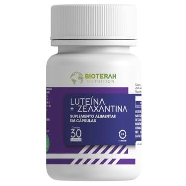 Imagem de Luteína + Zeaxantina 30CAPS BIOTERAH Suplemento Alimentar 20mg Luteína 3Mg Zeaxantina