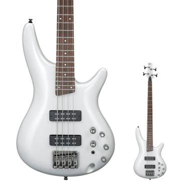 Imagem de Baixo 4 Cordas Ibanez SR300E PW Pearl White