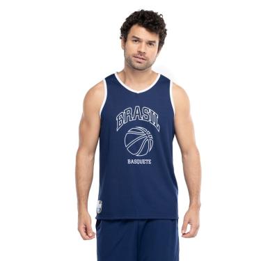 Imagem de Camiseta Regata do Brasil Masculina CCB Treino Basquete