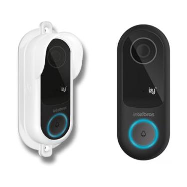 Imagem de Masterinfo3D, Protetor Anti Furto E Chuva Para Video Campainha Intelbras IVW 3000 Cor:Branco