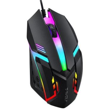 Imagem de Mouse Gamer Usb 3200dpi Led Rgb Com Fio JX-M20 - Util