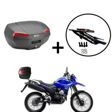 Imagem de Baú Bauleto Givi E46nbr - Riviera 46l + Suporte baú superior Lander