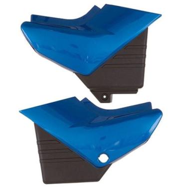 Imagem de Tampa Lateral Moto Yamaha Ybr 125 2000 2001 até 2008 (par) - Pro Tork,