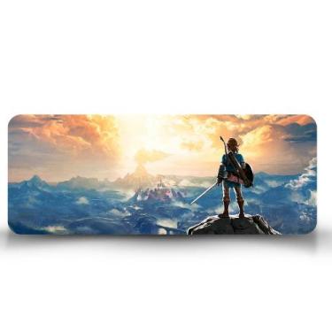 Imagem de Mouse Pad Gamer Zelda Breath of The Wild Montanha - EMPIRE GAMER, 60cm