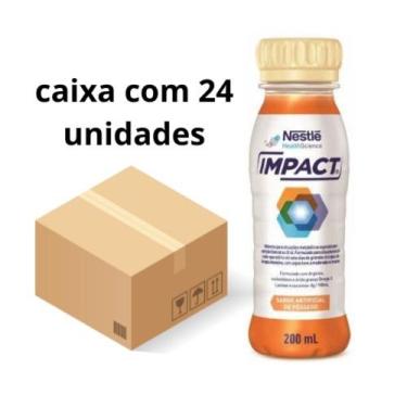 Imagem de Impact Nestle - Kit C/24 Frascos 200ml (escolha o Sabor) - Nestlé Impa