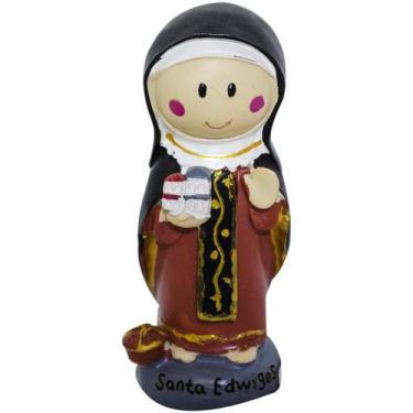 Imagem de Santa Edwiges Desenho 9.5cm - Enfeite Resina - Tasco