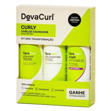 Imagem de Deva Curl Low Poo Kit - Shampoo + Condicionador + Gel, Kit