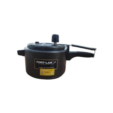 Imagem de Panelas de Pressão 2,5 Pequena Fort-Lar Alumínio Craqueada - FOR-LAR