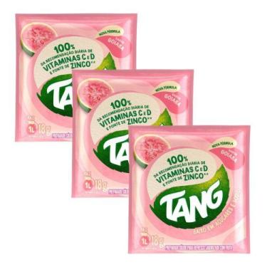 Imagem de Kit 3 Suco em Pó Tang Goiaba 18g
