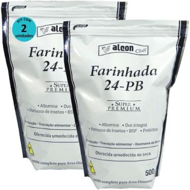 Imagem de Alcon Club Farinhada 24-PB 500g Super Premium Para Aves Ornamentais Ki