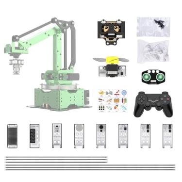 Imagem de Secondary Development for MaxArm Upgrade, Sensor Kits, WonderCam Vision Module, PS2 Handle, Glowing Ultrasonic, Color/Touch/Sound/Light/Digital Tube Sensors (Not Included MaxArm Robot Arm)