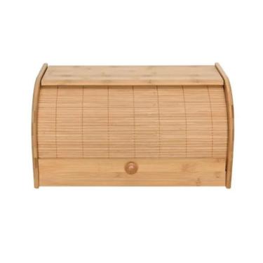 Imagem de Porta Pão Em Bambu Ecokitchen 38,5x23cm Mimo Style