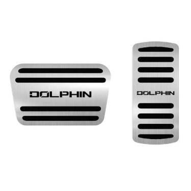 Imagem de Pedaleira Aço Inox Byd Dolphin Automático - GPI Automotive