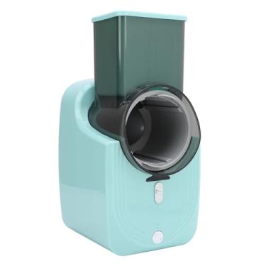 Imagem de Raladores Stee Vegetais Frutas Triturador Máquina de Salada Elétrica para Legumes Cenoura Home Kitchen Use Ralador de Queijo Elétrico ABS PP Inoxidável (Verde)