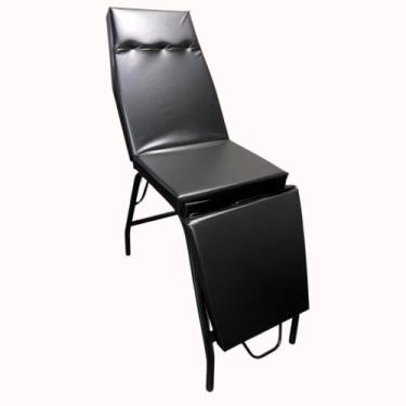 Imagem de Maca para tatuagem preta - depilação e cílios - versiani Móveis 