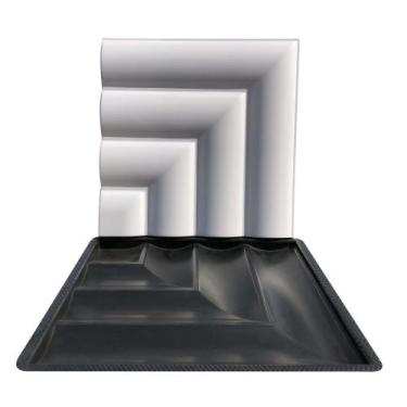 Imagem de Forma 3D Gesso e Cimento ABS - Cabeceira - Xmoldes Formas 3D