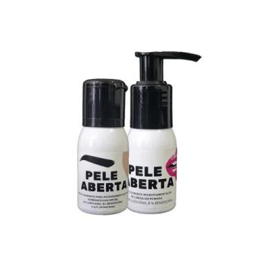 Imagem de Pele Aberta Sobrancelhas Gel 30g  Pele Aberta Lábios Creme 30g (Sem ep