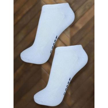 Imagem de Meia Soquete Branca Masculina Cano Curto - Luega Moda Intima Meias, U4