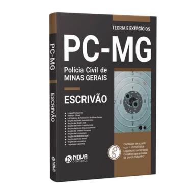 Imagem de  Apostila PC MG Escrivão - Ed. Nova - EDITORA NOVA CONCURSOS