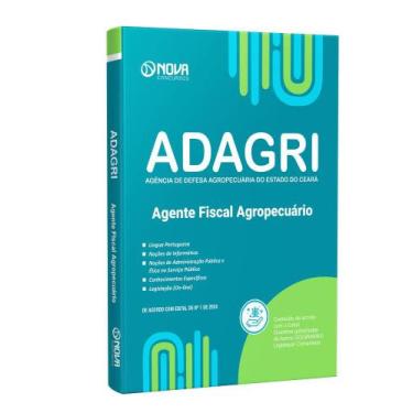 Imagem de Apostila ADAGRI-CE 2024 - Agente Fiscal Agropecuário - Nova Concursos