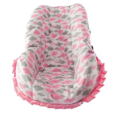 Imagem de Capa para bebe conforto básico - nuvem rosa - ALAN PIERRE BABY