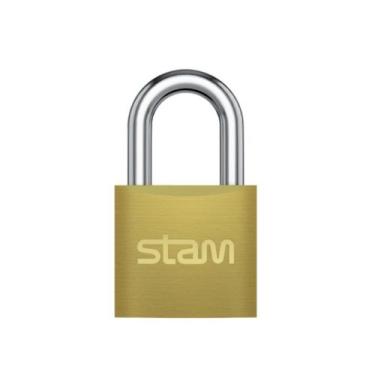 Imagem de Cadeado Zamac E-Coat 35mm - Stam - STAM METALURGICA SA