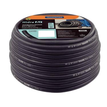 Imagem de Mangueira Hidro Ar 300psi 100m Tramontina água/ar 3/8x2,8mm 3 Camadas Pvc Flexível Tramontina