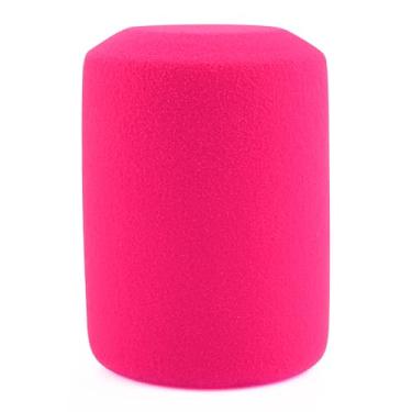 Imagem de LEFXMOPHY Filtro Pop rosa choque para Rode PodMic e PodMic microfone USB processo flocagem capa de microfone