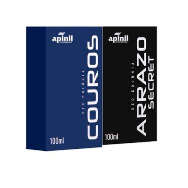 Imagem de Kit 2 perfume deo colonia couros e arrazo apinil 100ml