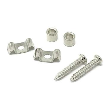 Imagem de Guia de retenção de árvore de corda vintage de níquel (conjunto de 2) para guitarra Fender Stratocaster Strat da VINTAGE FORGE | SRT60-NKL