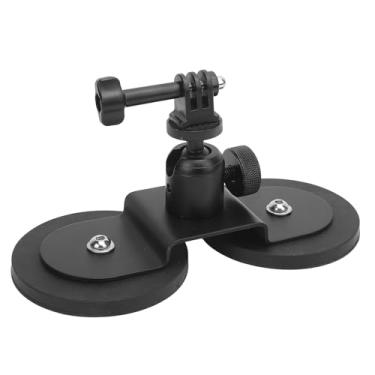 Imagem de Suporte magnético para câmera para câmeras de ação Action 5 Pro, 4, 3, Pocket 3, X4, base de mangá forte com esfera de rotação de 360° removível, fixa-se em superfícies de aço