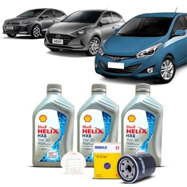 Imagem de Kit Troca de Oleo 5w30 e Filtro HB20 1.0 12V 2012 A 2022