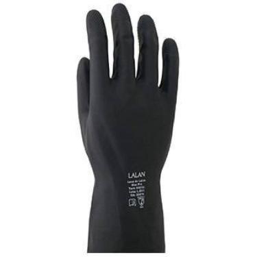 Imagem de Luvas Do Chef Pretas  10 Unidades  - Latex - G