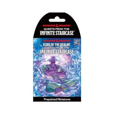 Imagem de WizKids D&D Icons of The Realms: Quests from The Infinite Staircase | Single Booster | Dungeons and Dragons Figures | Pre-Painted | Blind Box