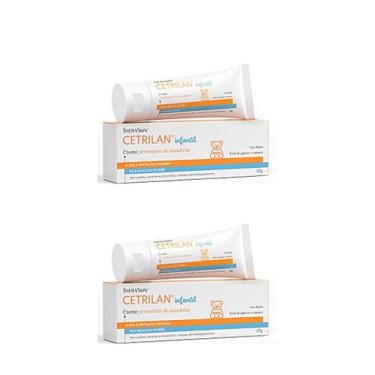 Imagem de Kit 2 Cetrilan Creme Previne Assaduras 40g. Theraskin