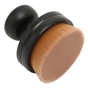 Imagem de Escova de Maquiagem da Fundação, Escova de Base Líquida Líquida Plana para o Salão