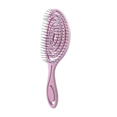 Imagem de Escova de cabelo desembaraçadora Soft Vent Wet Lightly Pull No Damage Hair Massage Brush (09)