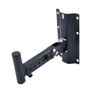 Imagem de AsrMyjcx Palário de alto -falante Rack de alto -falante estável, ferro, economia de espaço Acessórios práticos montados na parede para apresentações de salas