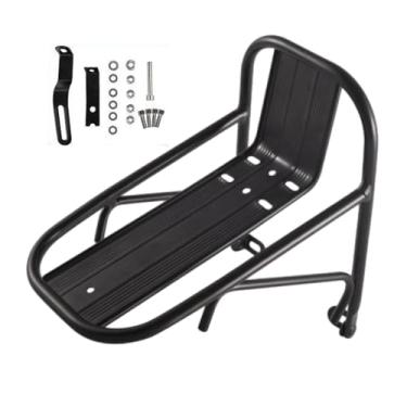 Imagem de Vaveren Suporte frontal para bicicleta Suporte frontal para bicicleta Suporte leve para cestos Suporte para bagagem para bicicleta dobrável Ciclismo ao ar