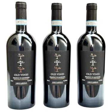 Imagem de Vinho Lucarelli Old Vines Primitivo Di Manduria | Kit Com 3 Garrafas | Oferta
