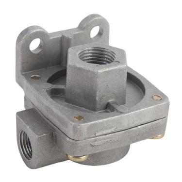Imagem de Válvula de Liberação Rápida 1 Psi 1/2in 3/8 na Porta de Alto Desempenho 229860 Substituição Bendixhaldex Meritor Sloan Tramec Velvac