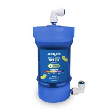 Imagem de Refil alcalino alca life - compatível top life - Acquabios