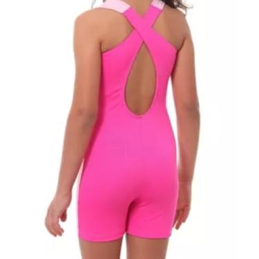 Imagem de Macaquinho Helanca Feminino Infantil Hammerhead Nataçao