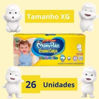 Imagem de Fralda Calça Mamypoko Dia e Noite Amarelo 1 Pacote Tamanho XG Com 26 U